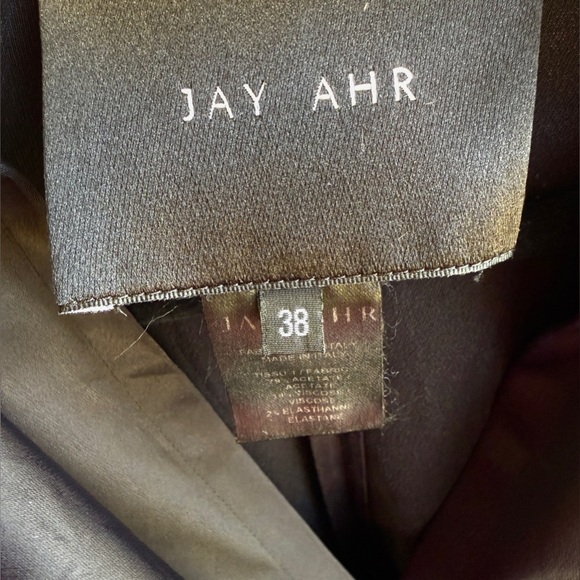 JAY AHR Black Designer Dress with Zipper Embellishments - Size 38/4 EUC - Picture 7 of 7